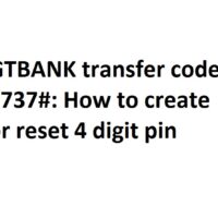 GTBANK transfer code